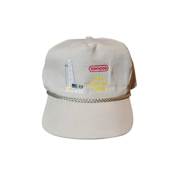 Vintage ConocoPhillips Oilfield Lobo Drilling Team Hat - Picture 1 of 5